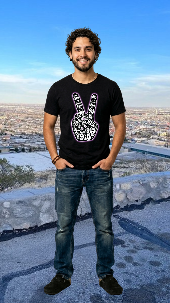 man wearing black shirt